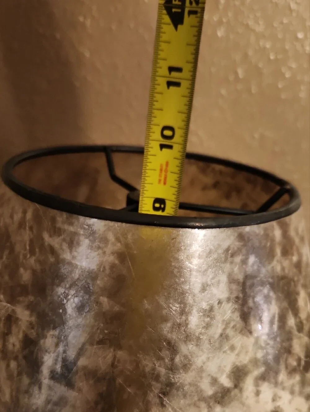 Mica Lamp Shade, Medium Size, EUC